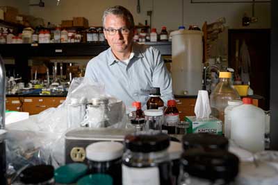 UConn chemistry professor Doug Adamso