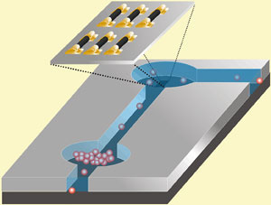 lab-on-a-chip sensor