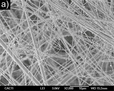 Bioactive glass nanofibers