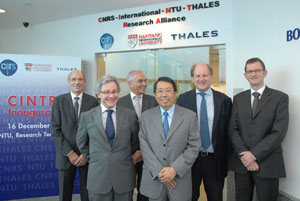 NTU and its French partners unveil a joint research laboratory that seeks to overcome challenges in microelectronics and photonics research