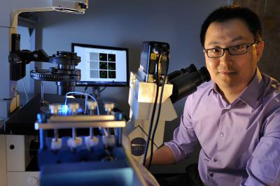 Chang Lu, an associate professor of chemical engineering at Virginia Tech