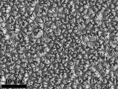 Clumps of extremely tiny nanowires