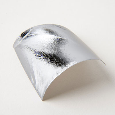 Ultra-thin Si foil, detached from Si tile with SLiM-cut