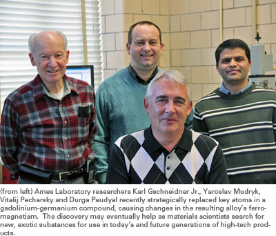 Ames Lab researchers