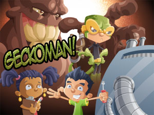Geckoman! - A video game about nanoscale forces