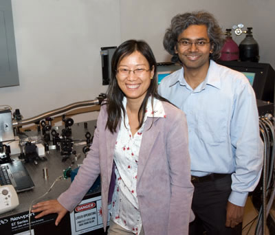 Engineering professors Bo Tan (left) and Krishnan Venkatakrishnan