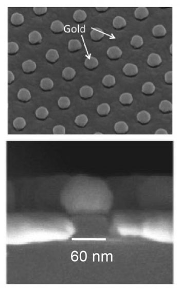 Micrographs of Blocked Holes