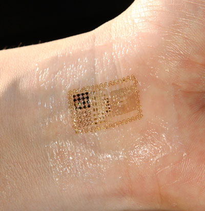 'Electronic skin' patches
