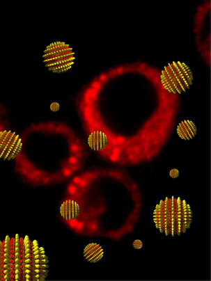 striped nanoparticles