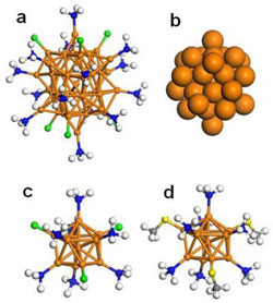 39- and 11-atom Gold Nanoclusters