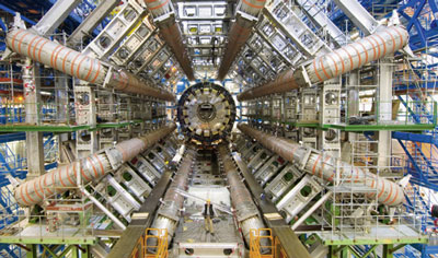 Higgs bosons will be caught in the ATLAS detector’s net with its eight magnetic coils