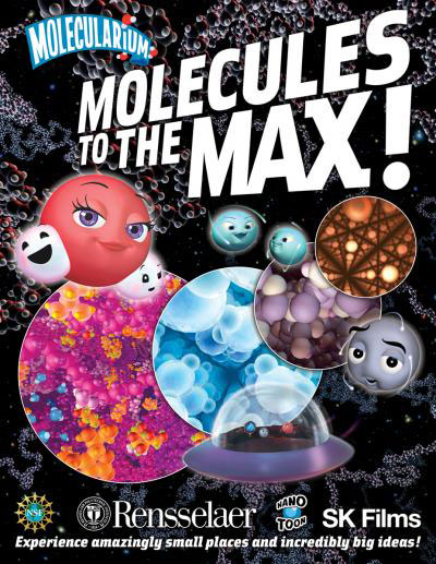 Promotional poster for Molecules to the MAX