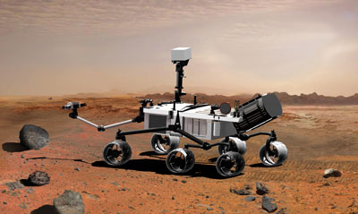 Illustration of the Mars Science Laboratory