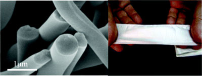 Hydroentangling of carbon nanotubes