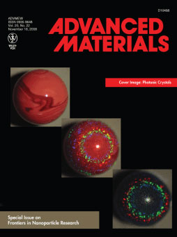 A special edition of Advanced Materials magazine on 'Frontiers in Nanoparticle Research' featured work by ASU bioengineering faculty