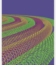 a visualization of the structure of carbon nanotubes