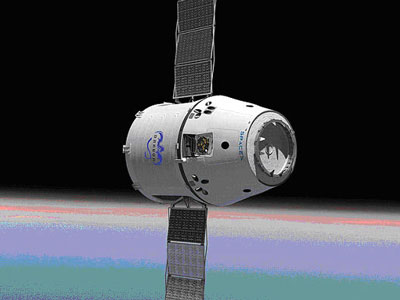 SpaceX DragonLab - a free-flying, recoverable, reusable spacecraft capable of hosting pressurized and unpressurized payloads