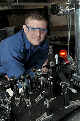 UD's Matthew Doty has won a prestigious NSF Career Award for his work in quantum dot molecules.