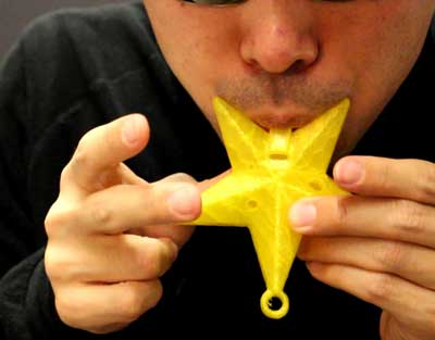 3D printed star