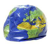 deflated earth