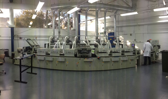 VICOSC’s solar cell printer installed at CSIRO