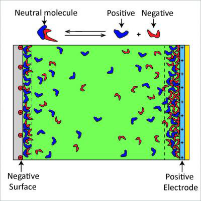 How Ionic Liquid Molecules Arrange in Electrically Charged Interfaces