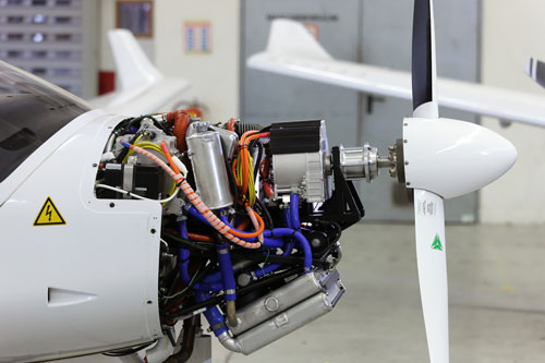 hybrid aircraft engine