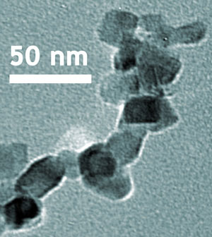 nanoscale crystalline structure of titanium dioxide