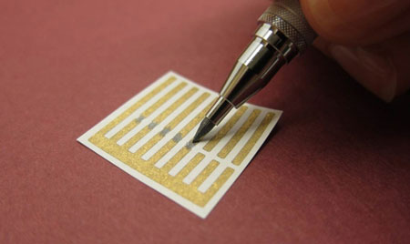 drawing carbon nanotube sensors onto sheets of paper