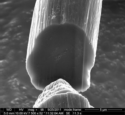 Nanotubes are tightly packed in carbon nanotube fibers