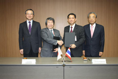 nanotechnoilogy research collaboration Thailand Japan