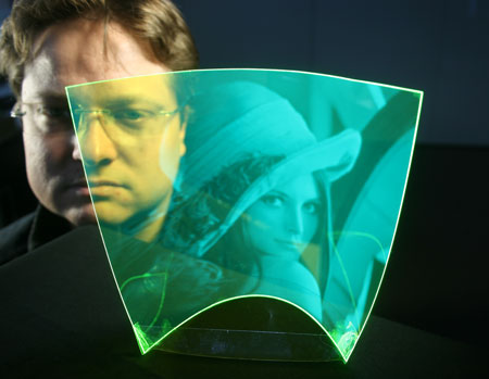 flexible and completely transparent image sensor