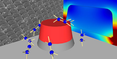 Nanoantennas made of semiconductor can help scientists detect molecules with infrared light