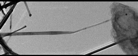 TEM image of a Silicon / Germanium nanowire