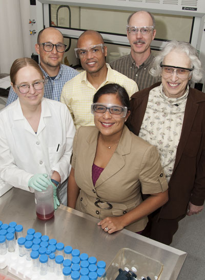 Some members of the Nanotechnology Working Group in the CDER labs