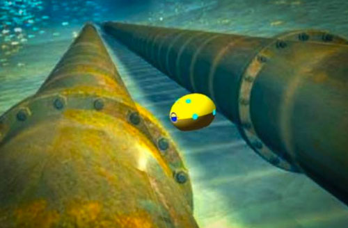 underwater robot to perform ultrasound scans