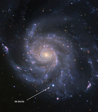 SN 2011fe supernova