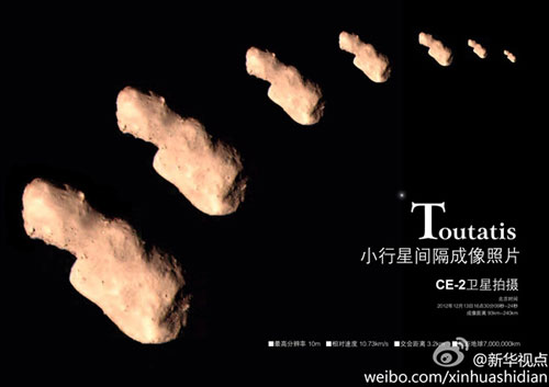 asteroid Toutatis