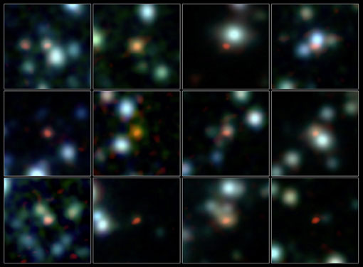 galaxies viewed by ALMA
