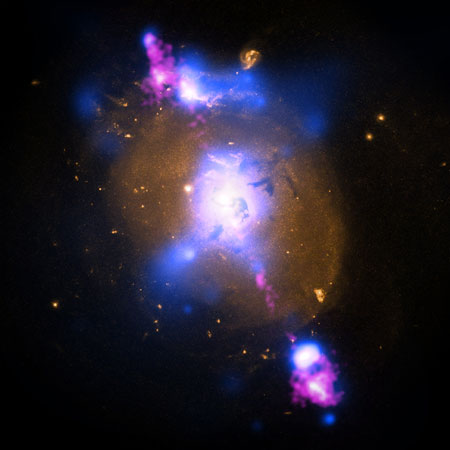 The intense gravity of a supermassive black hole can be tapped to produce immense power in the form of jets moving at millions of miles per hour