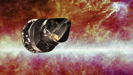 Planck satellite mission