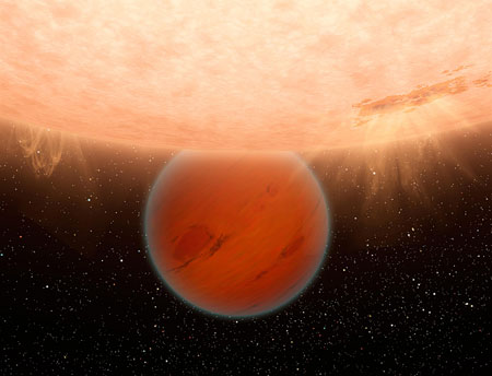 exoplanet Gliese 436b