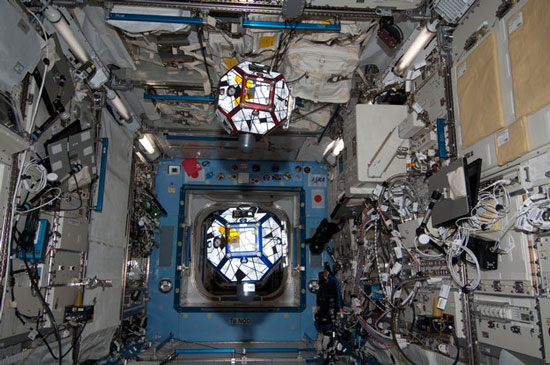 Spheres on Space Station