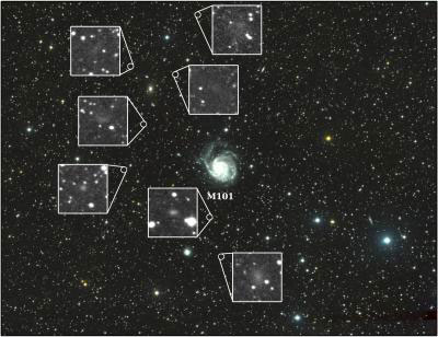 Seven New Dwarf Galaxies