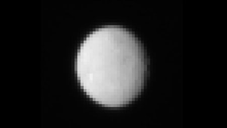 View of Ceres from 383,000 kilometers