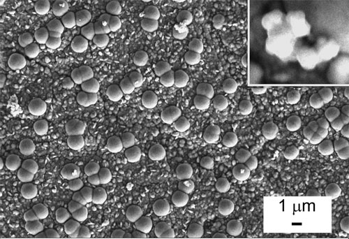 Nanotechnology: nanoparticle film