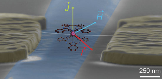 Carbon nanotube NEMS as magnetometer for molecular magnets
