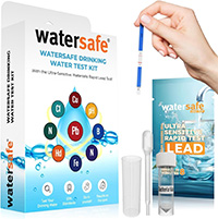 Watersafe Original Water Testing Kit for Drinking Water, Well and Tap Water