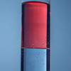 Red and Blue Water Density Layers