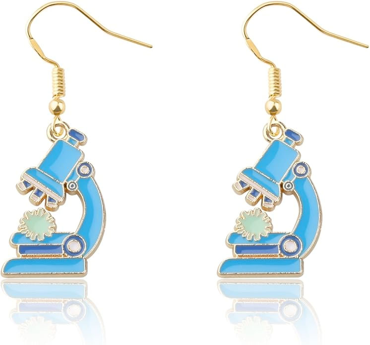 Microscope Earrings large view